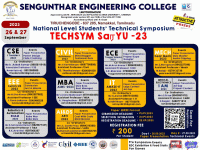 TECHSYMSARAYU 2023  Technical Symposium Poster